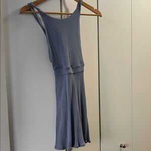 FP Beach Blue Mini Dress